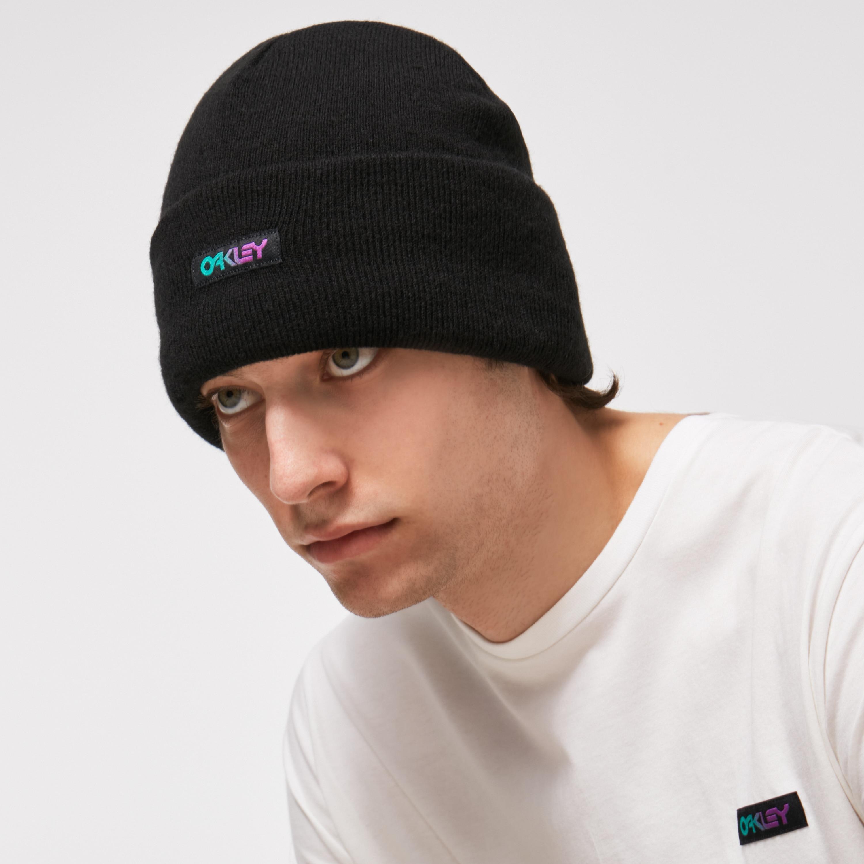 Oakley Mens B1b Gradient Patch Beanie Product Image