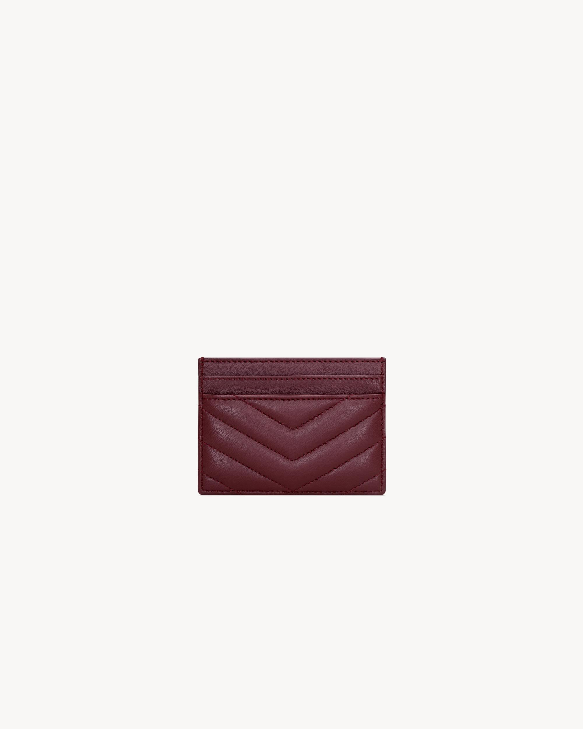 CASSANDRE card case in lambskin Product Image