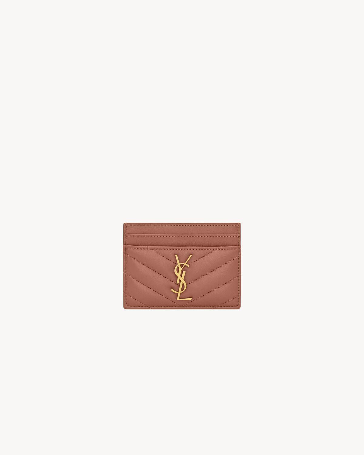 CASSANDRE card case in lambskin | Saint Laurent | YSL.com Product Image