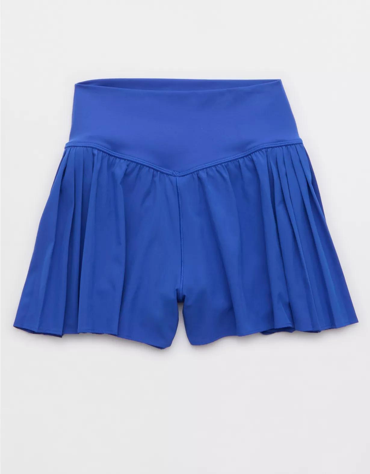 OFFLINE By Aerie Real Me Pleated Flowy Short Product Image