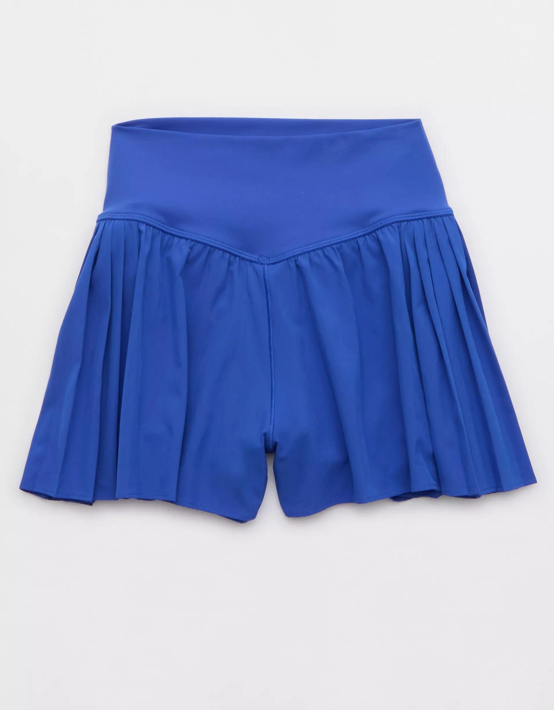 OFFLINE By Aerie Real Me Pleated Flowy Short Product Image