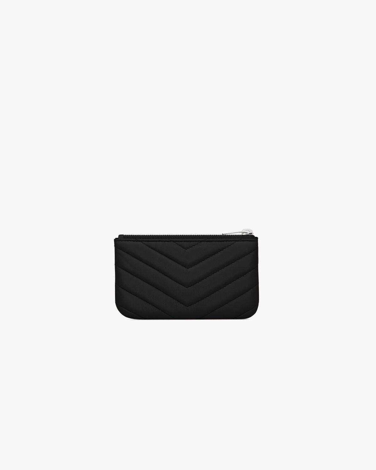 CASSANDRE MATELASSÉ card case in lambskin | Saint Laurent | YSL.com Product Image