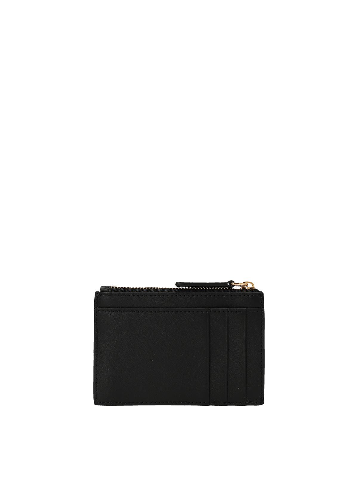 VERSACE Medusa Detailed Card Holder In Black Product Image