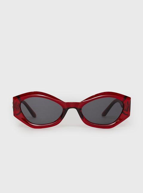 Rayden Sunglasses Red Product Image