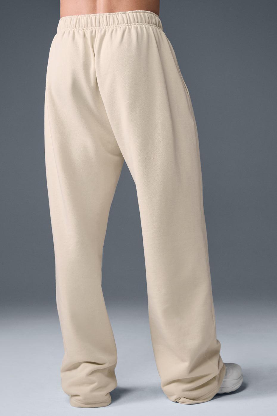 Accolade Straight Leg Sweatpant - Oat Milk Product Image