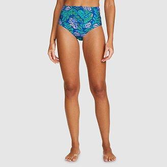 Women's High-Waist Swim Briefs Product Image