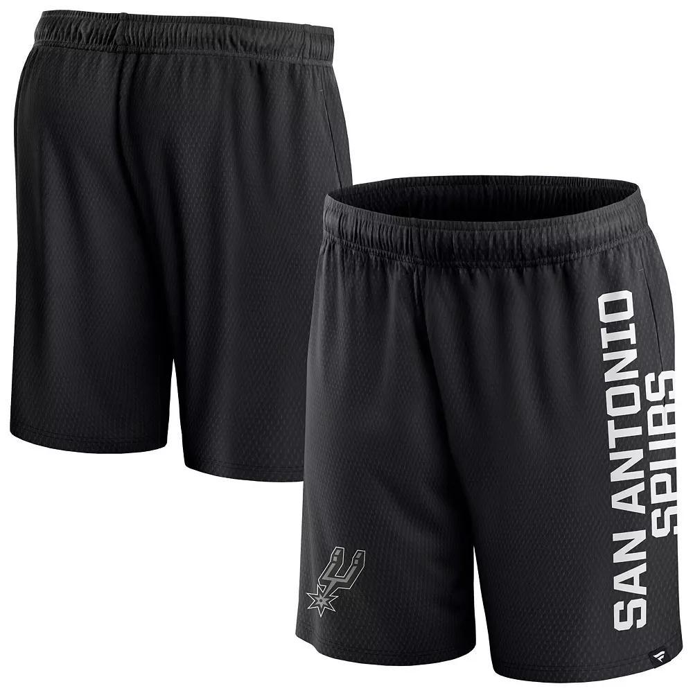 Men's Fanatics Branded Hunter Green Milwaukee Bucks Post Up Mesh Shorts,  Product Image