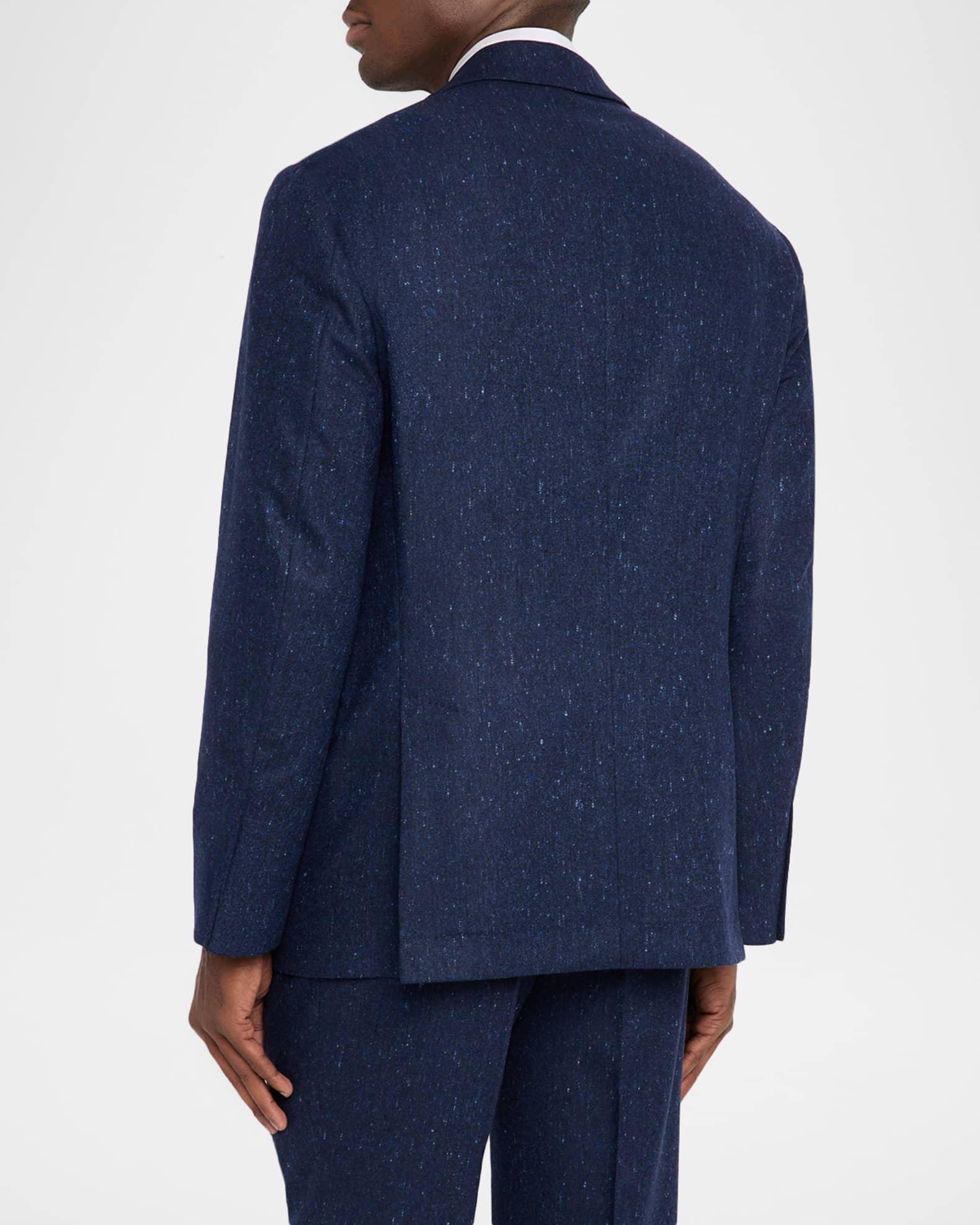 Men's Wool and Cashmere Flecked Two-Piece Suit Product Image