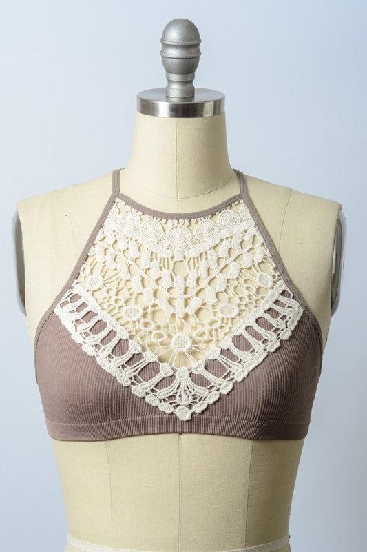 Boho Crochet Bralette Product Image