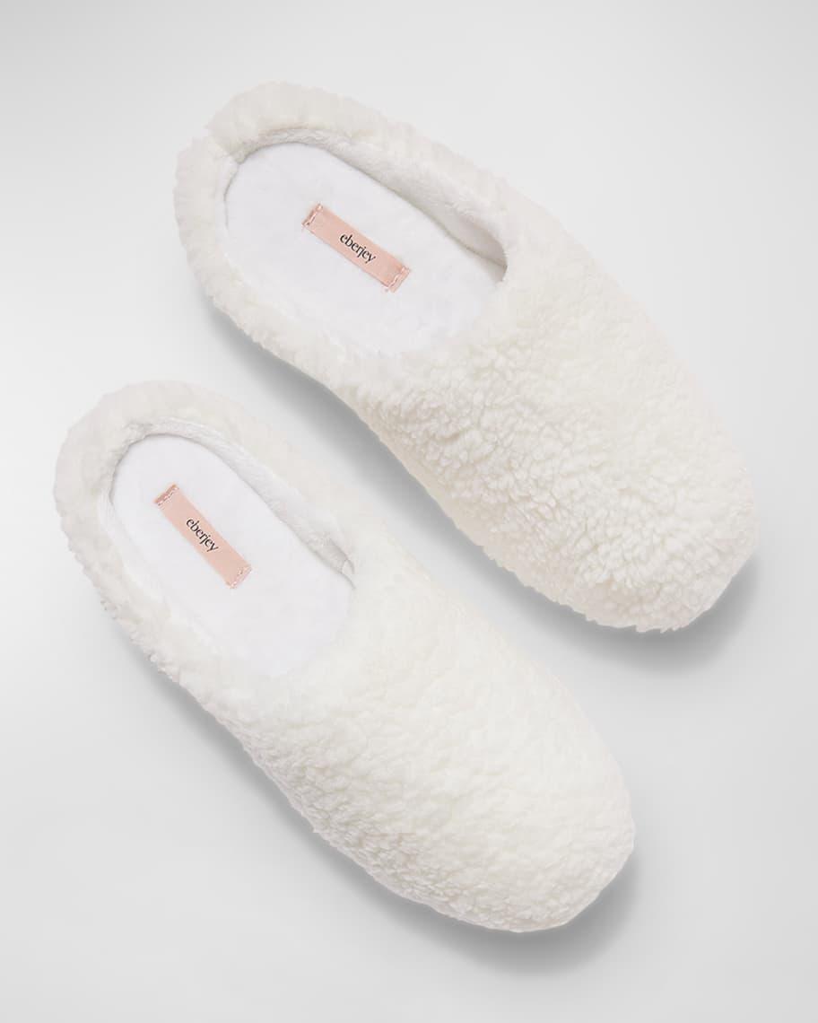 Eberjey Womens Sherpa Faux Fur Slippers Product Image