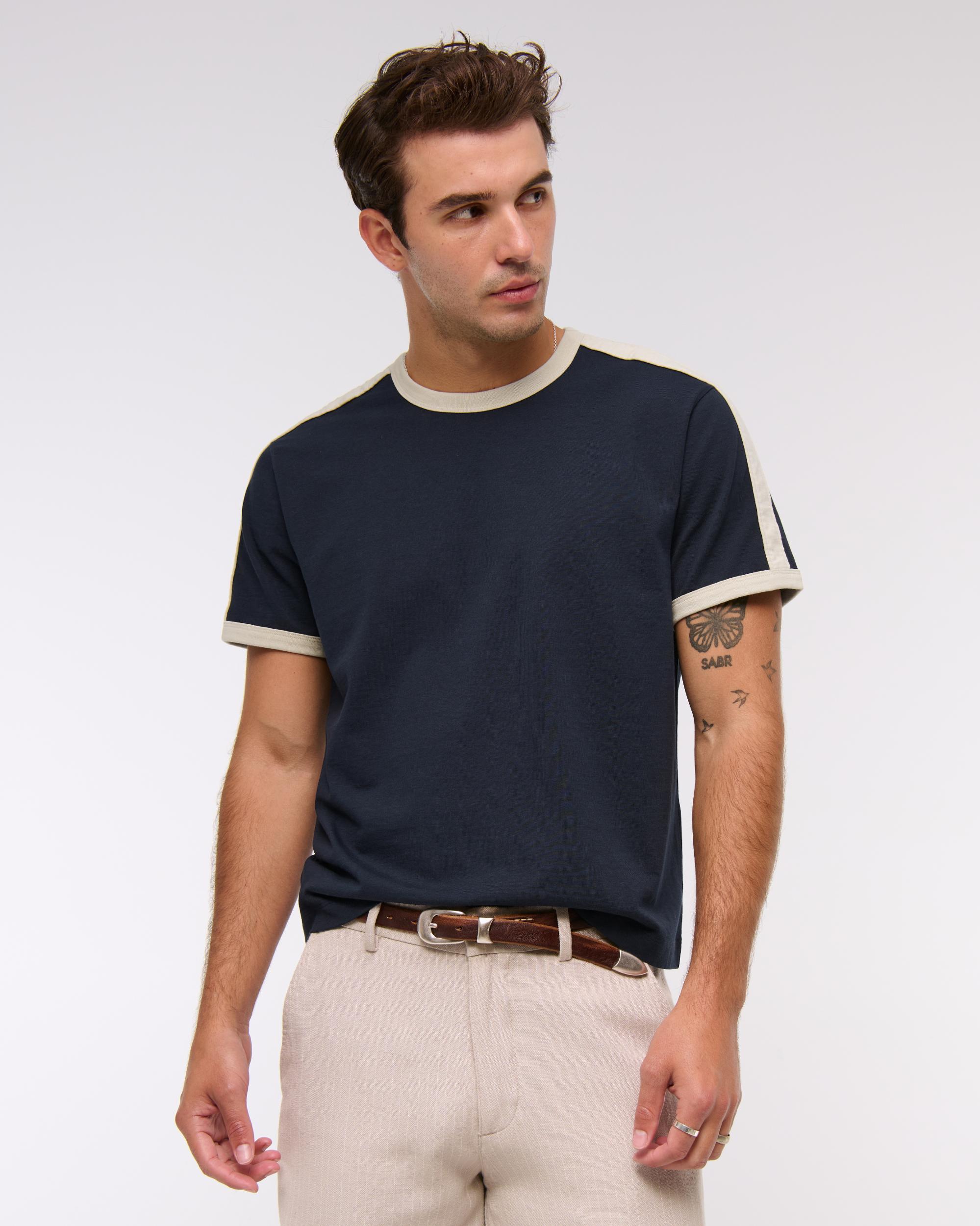 Classic Polished Cropped Tee Product Image