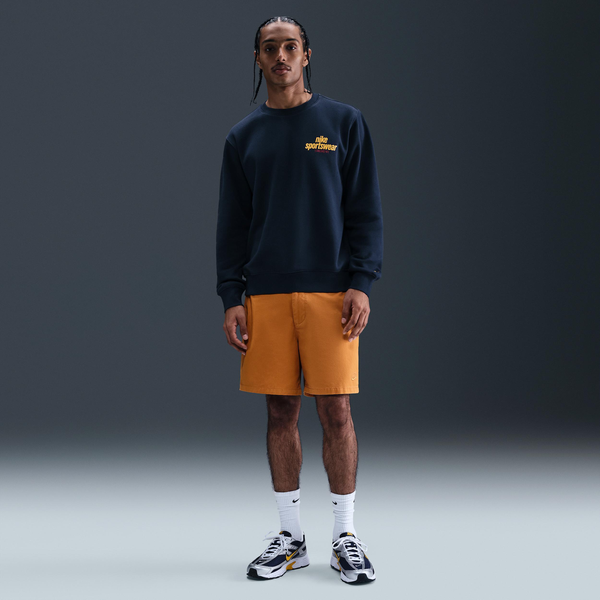 Nike Mens Club Fleece Crew | HJ2173-480 Product Image
