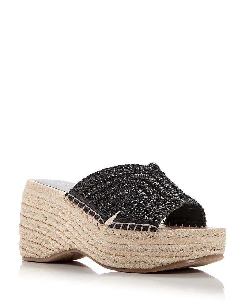 Marc Fisher Ltd. Womens Zakki Woven Espadrille Wedge Sandals Product Image