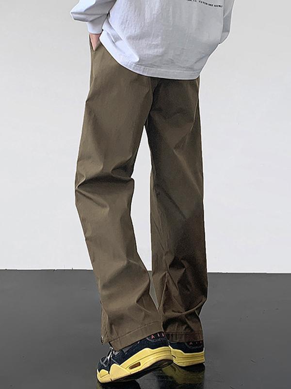 Men's Casual Zipper Waterproof Cargo Pants Product Image