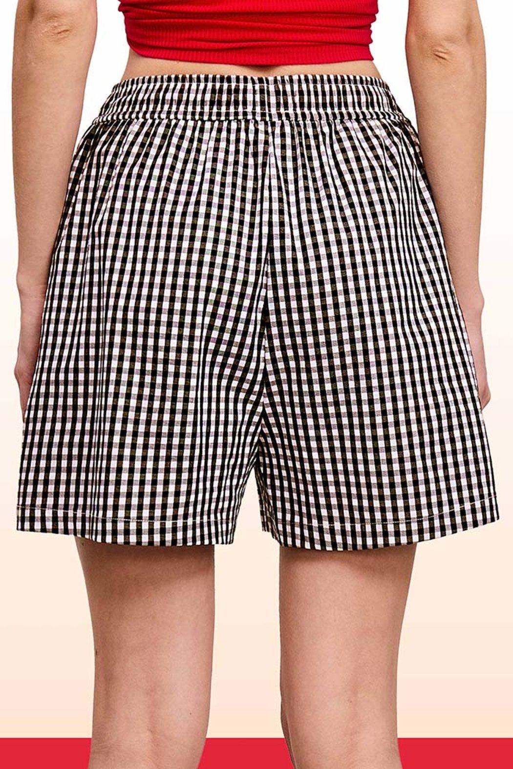 Gingham Check Boxer Shorts Product Image
