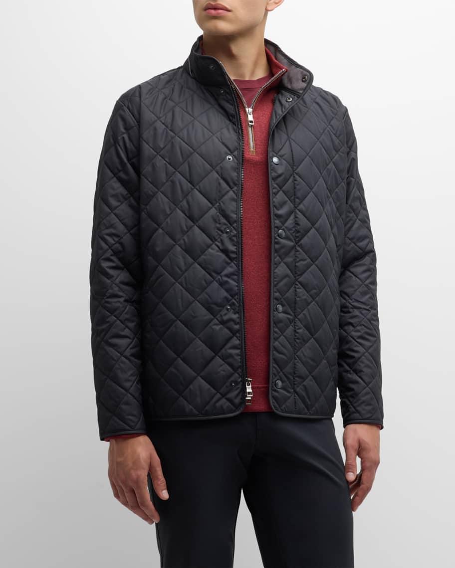 Mens Suffolk Quilted Coat Product Image