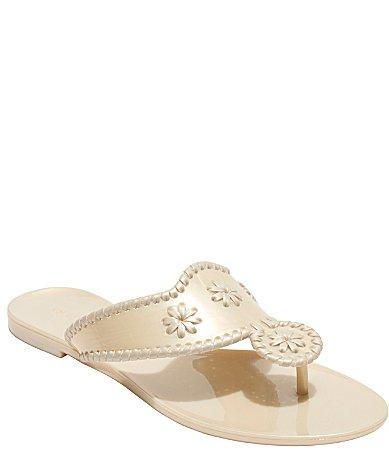 Jack Rogers Jacks Jelly Thong Sandals Product Image