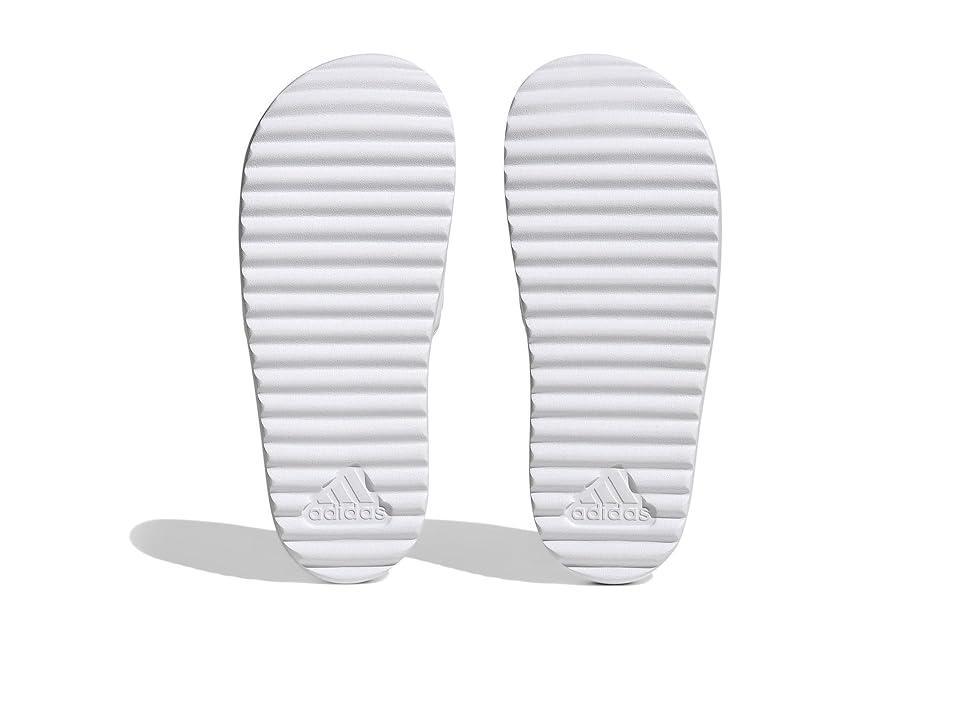 adidas Adilette Platform Slides Zero Metallic/Grey) Women's Sandals Product Image