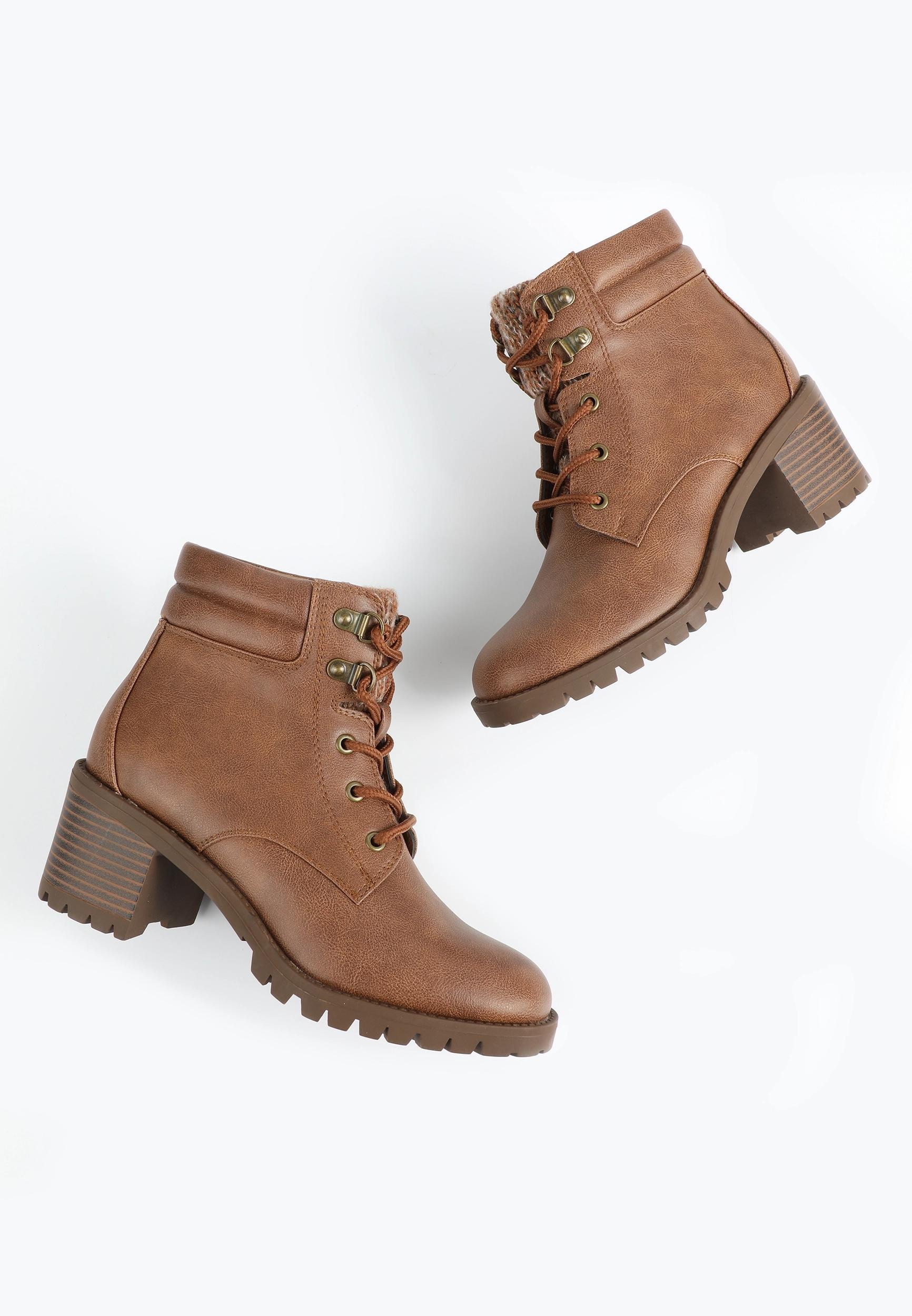 SuperCush Brittany Block Heel Hiker Boot Product Image