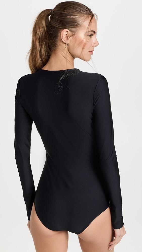 Cover Long Sleeve Rash Guard Swimsuit | Shopbop Product Image