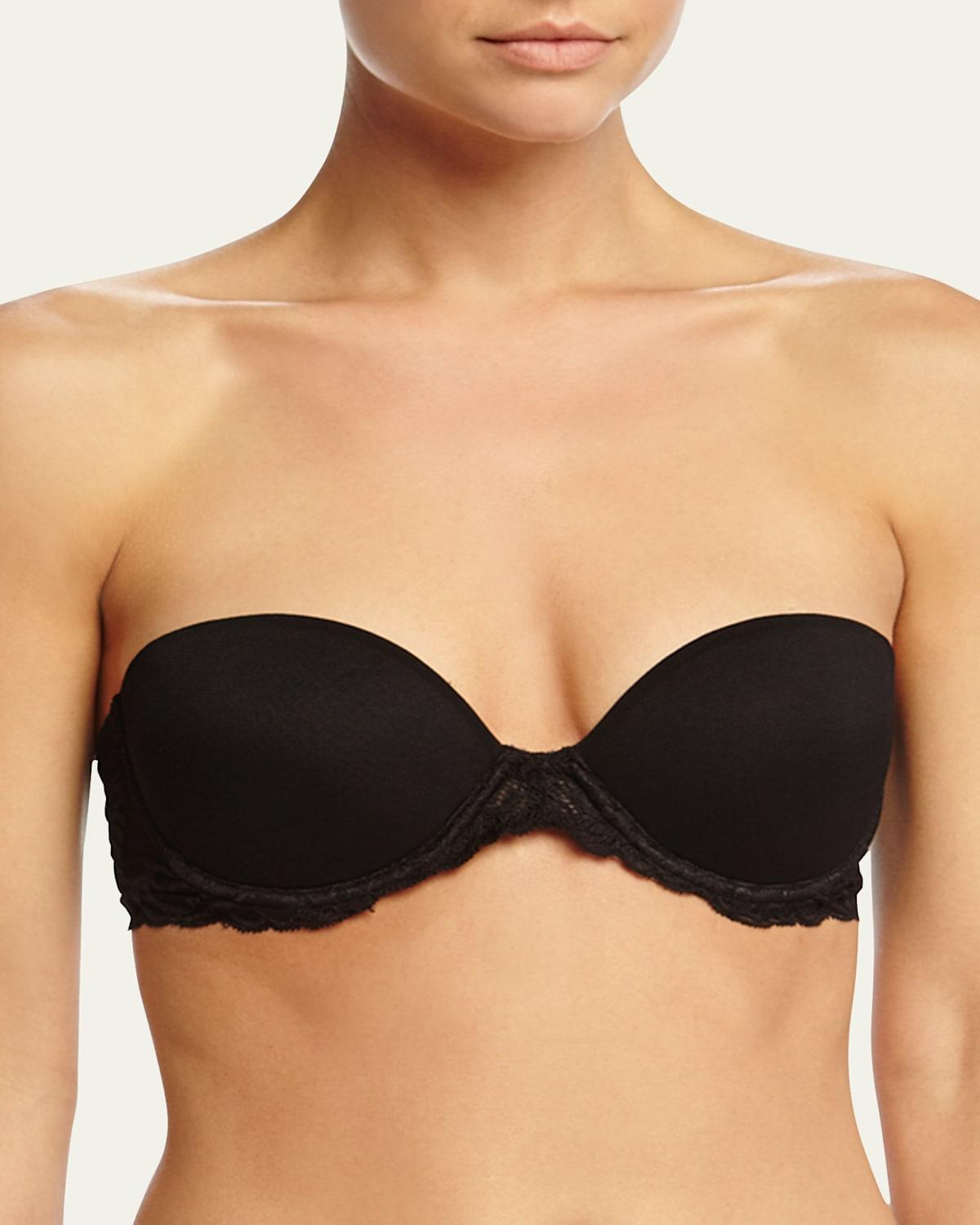 Feathers Strapless Plunge Bra Product Image