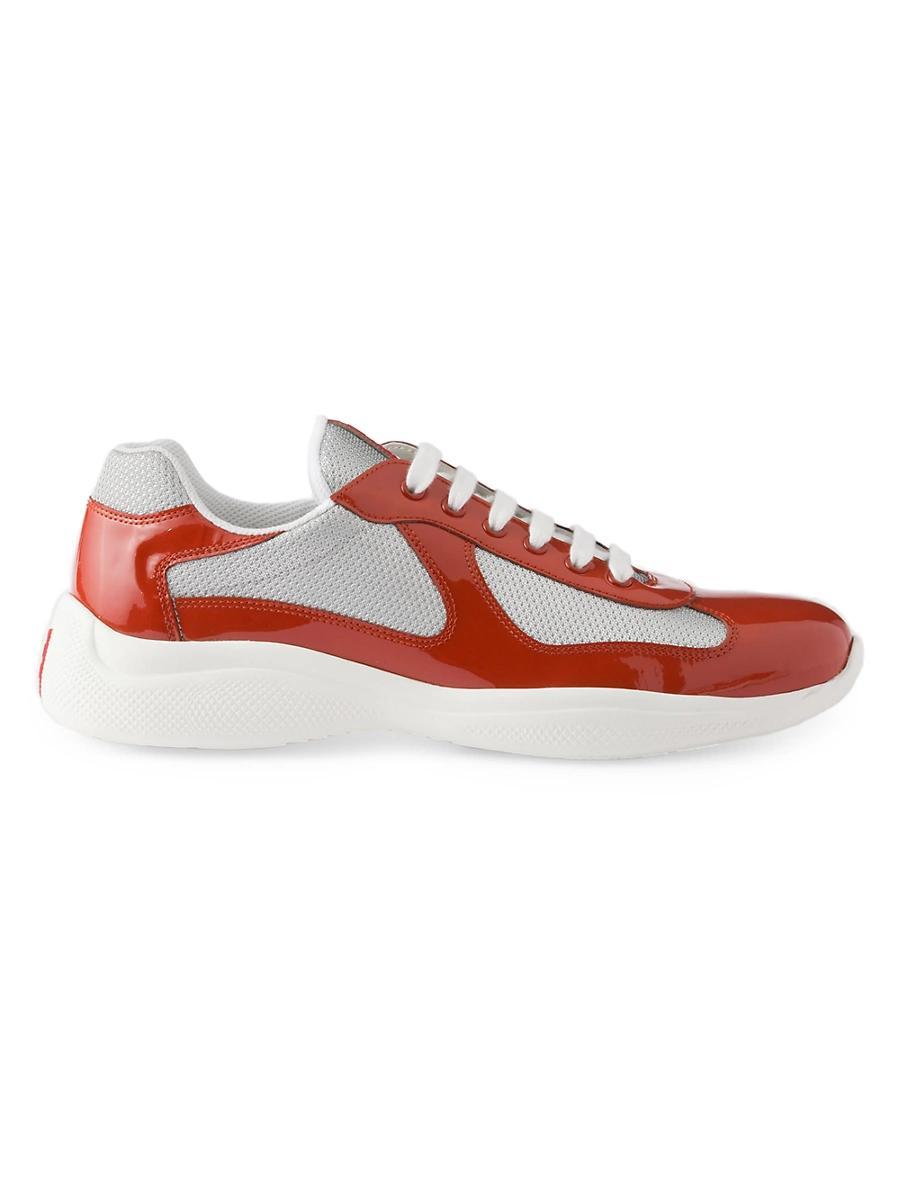 Mens Americas Cup Patent Leather Sneakers Product Image