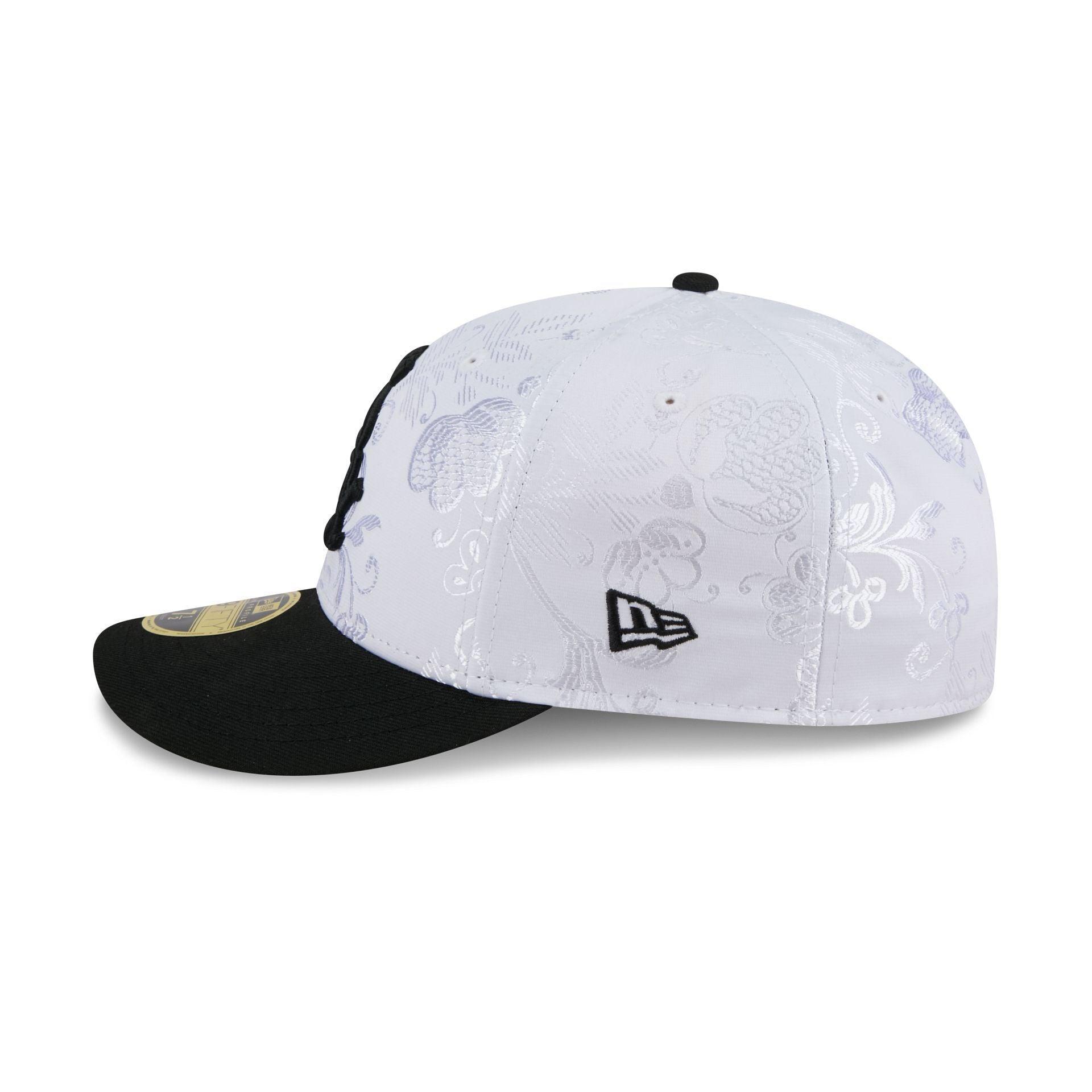 Chicago White Sox Floral Shine Low Profile 59FIFTY Fitted Hat Male Product Image