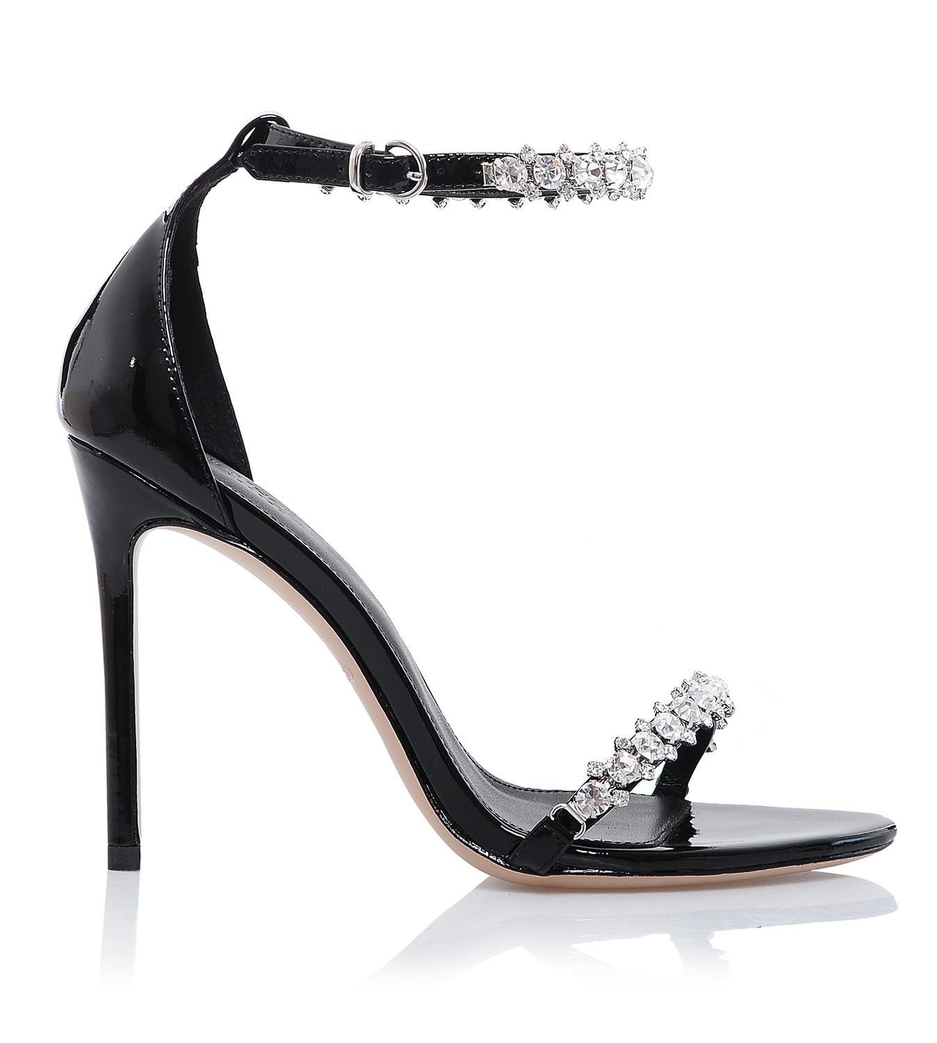 Taya Crystal Ankle Strap Sandal Product Image