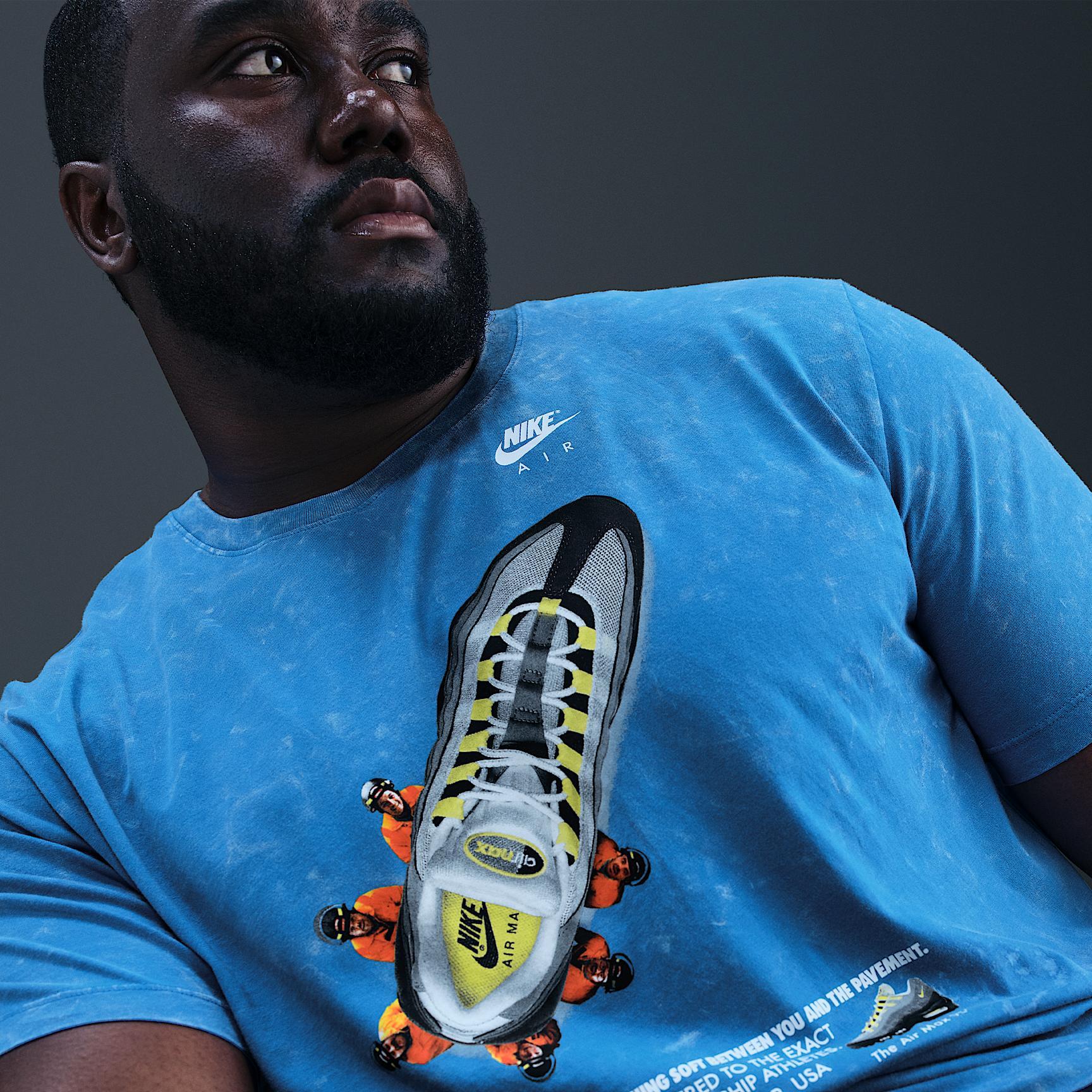 Mens Nike Sportswear Air Max 95 T-Shirt | HQ9277-435 Product Image
