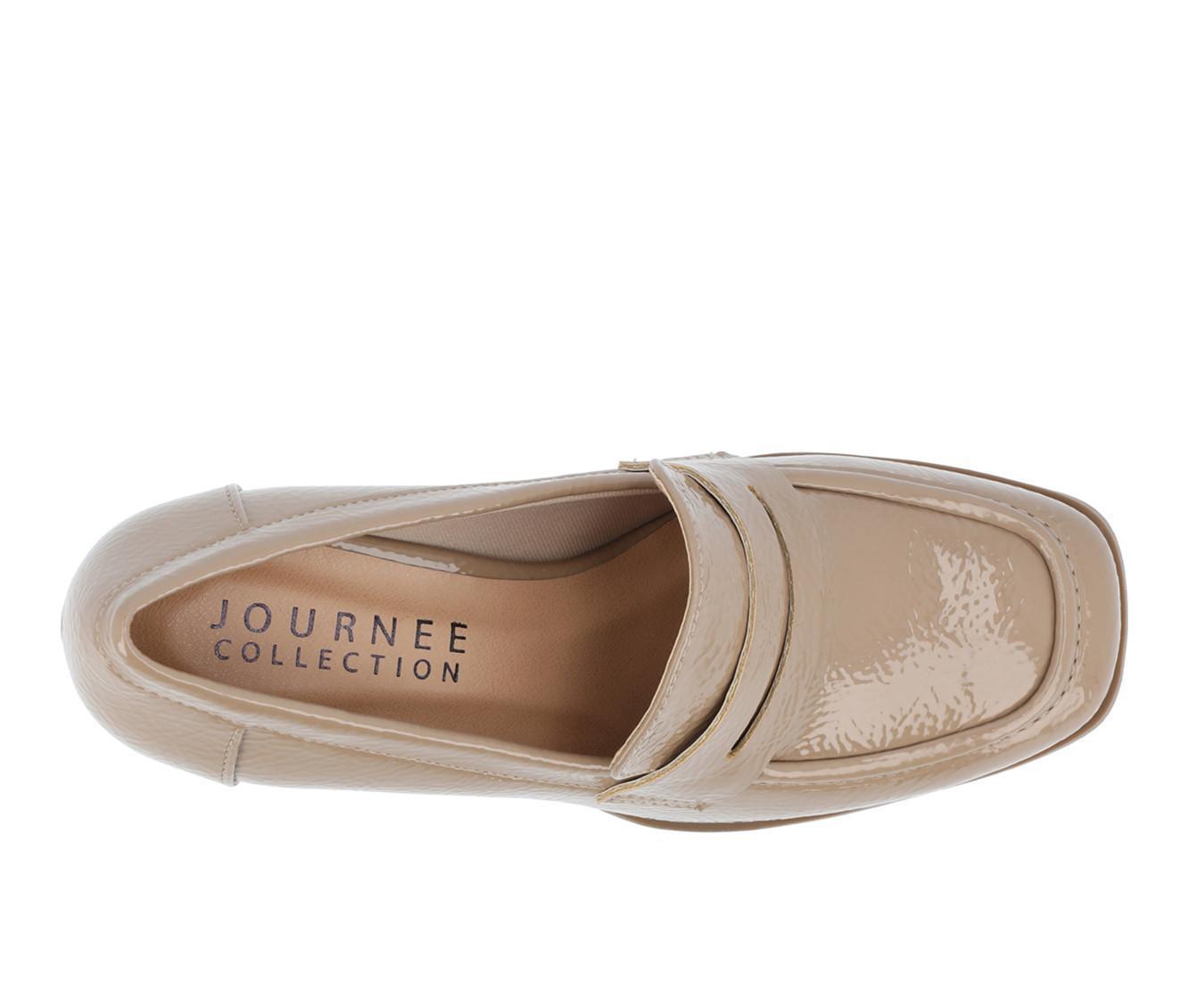 Women's Journee Collection Malleah Block Heel Loafers Product Image