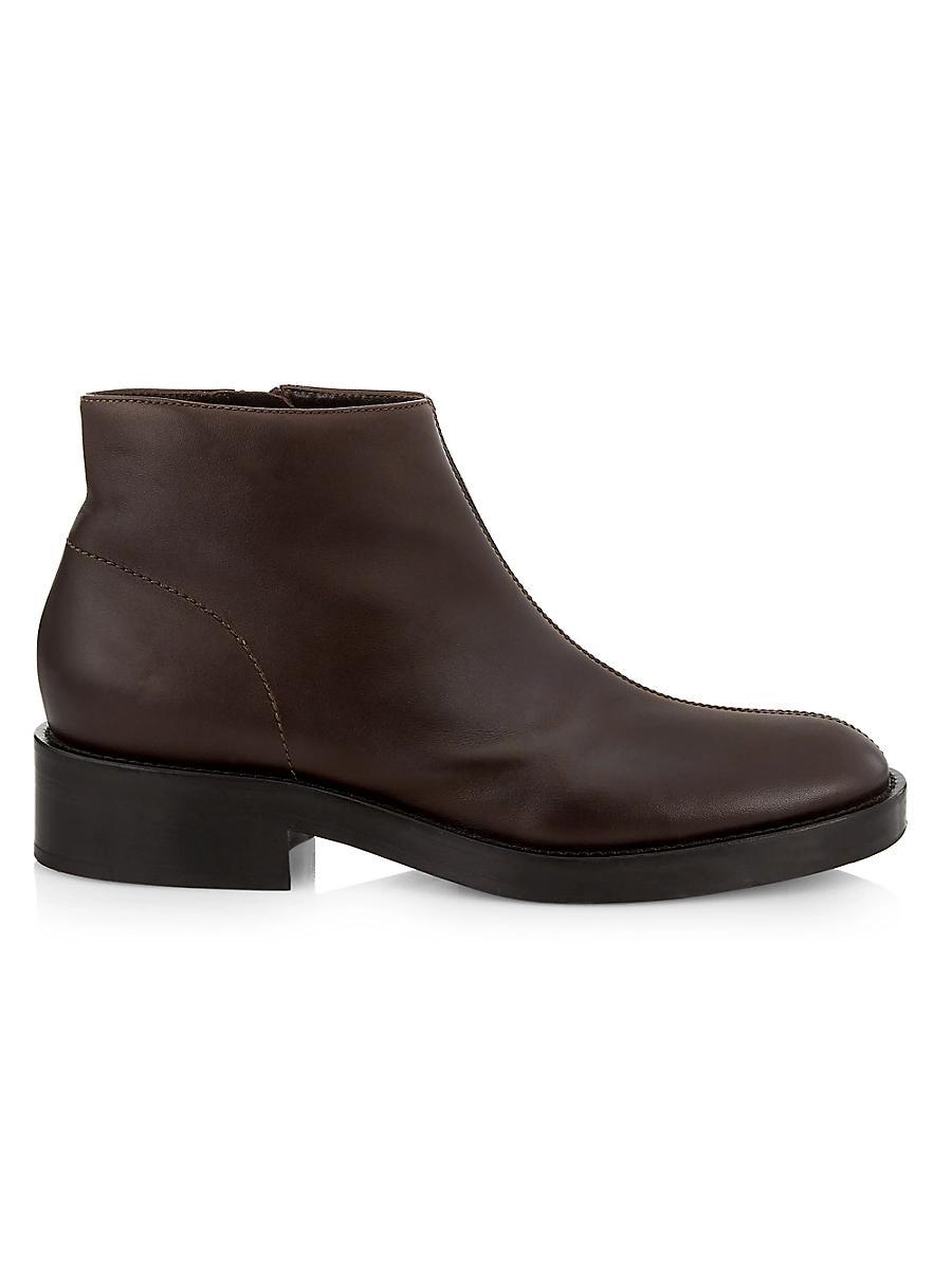 Womens Leather Ankle Boots Product Image