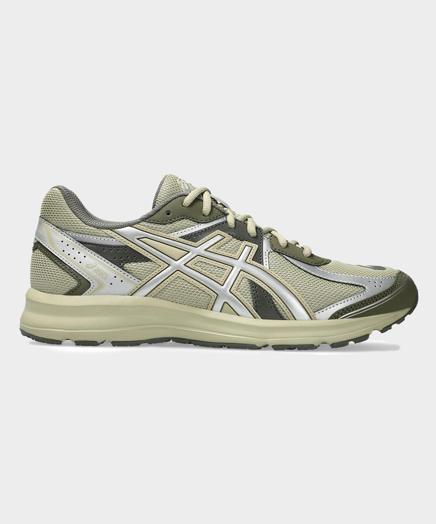 Asics Jog 100S in Khaki + Pure Silver Product Image