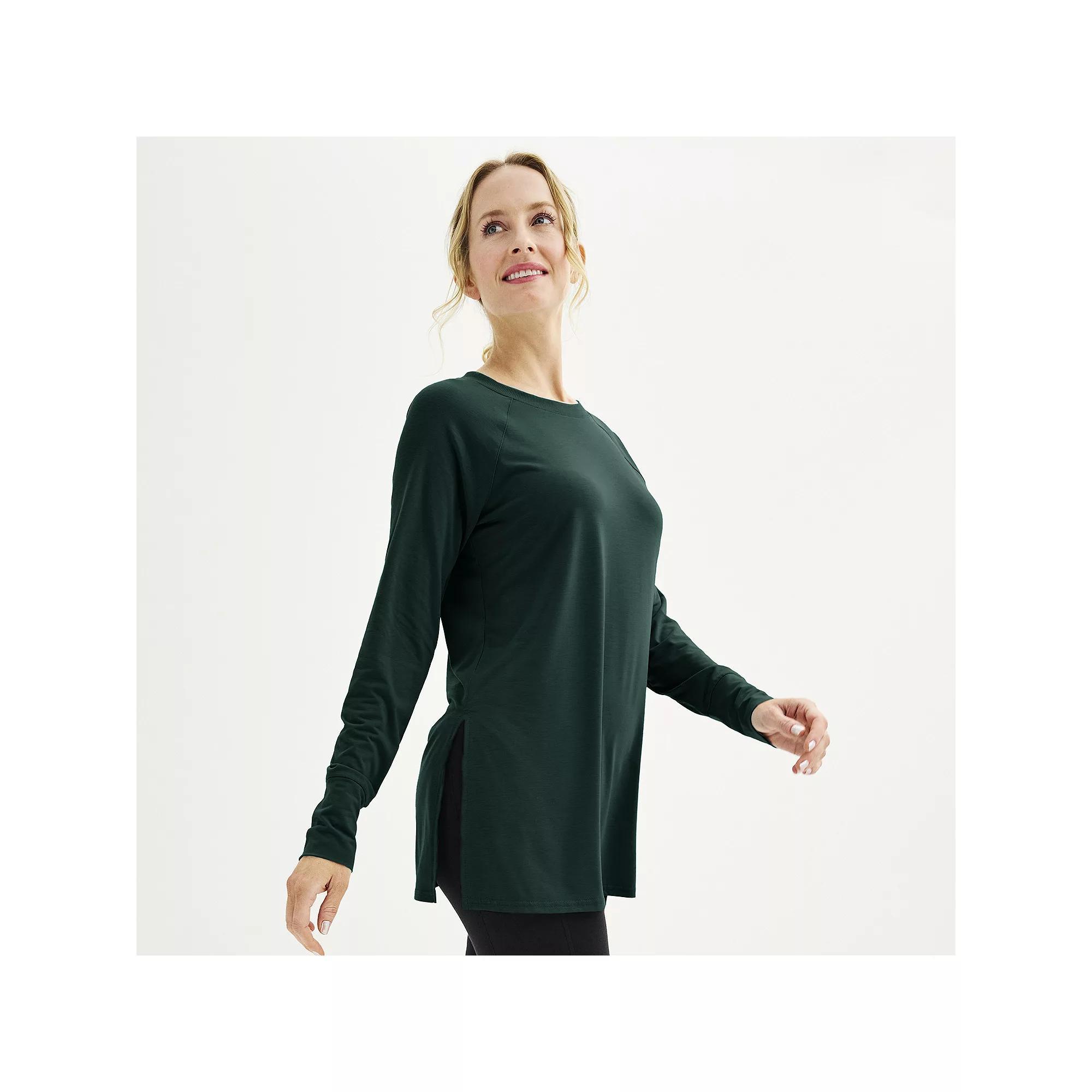 Women's Tek Gear® Long Sleeve Tunic Tee,  Product Image