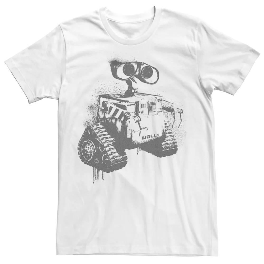 Disney / Pixar's WALL-E Men's Stencil Spray Painted Tee,  Product Image