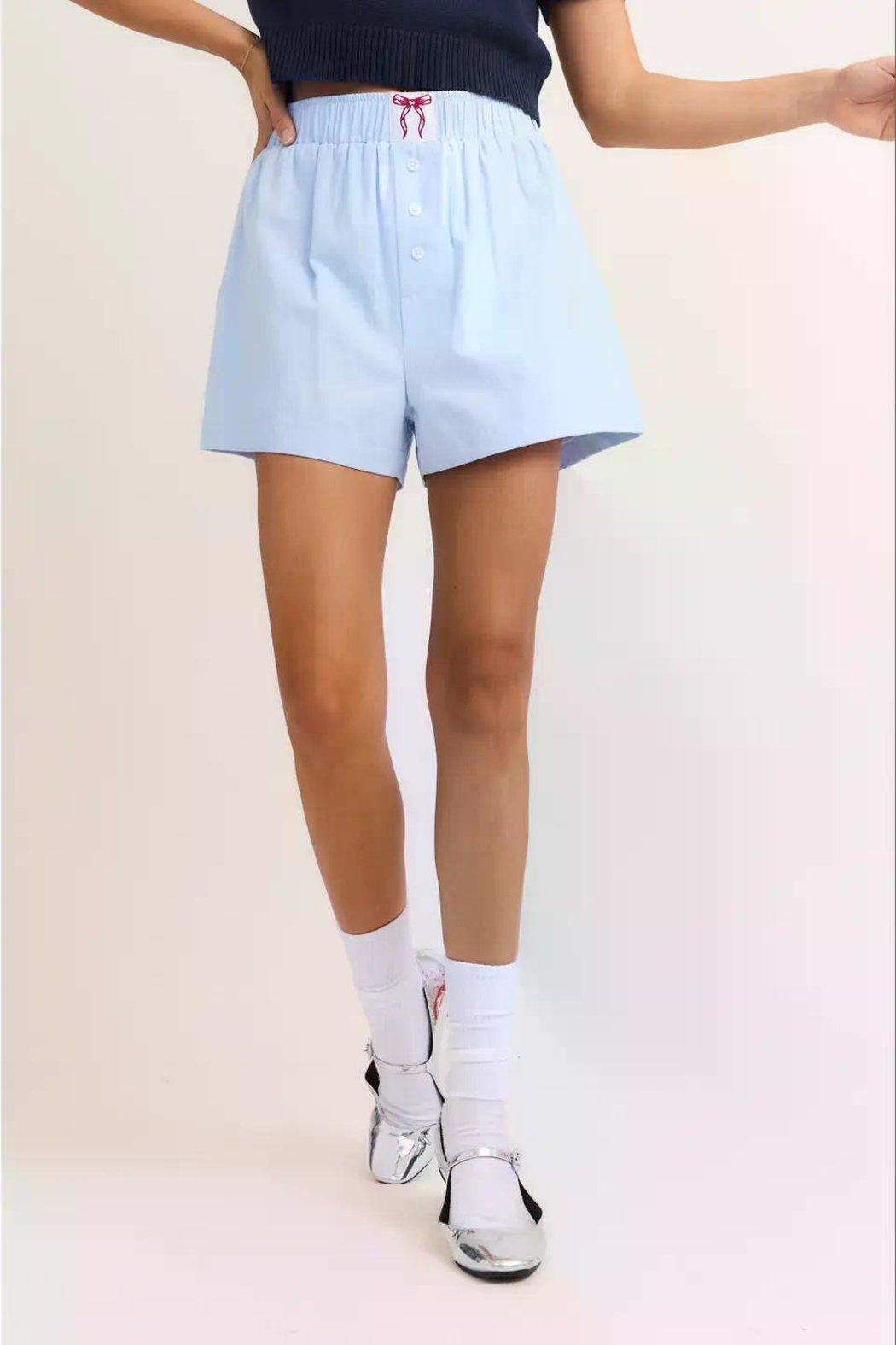 High Waisted Boxy Shorts Product Image