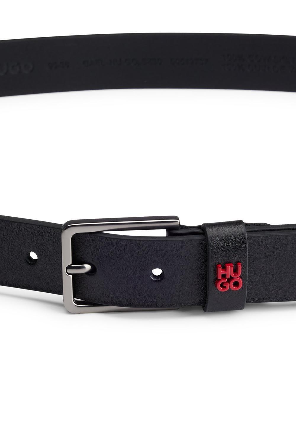 HUGO BOSS Logo Belt In Black Product Image