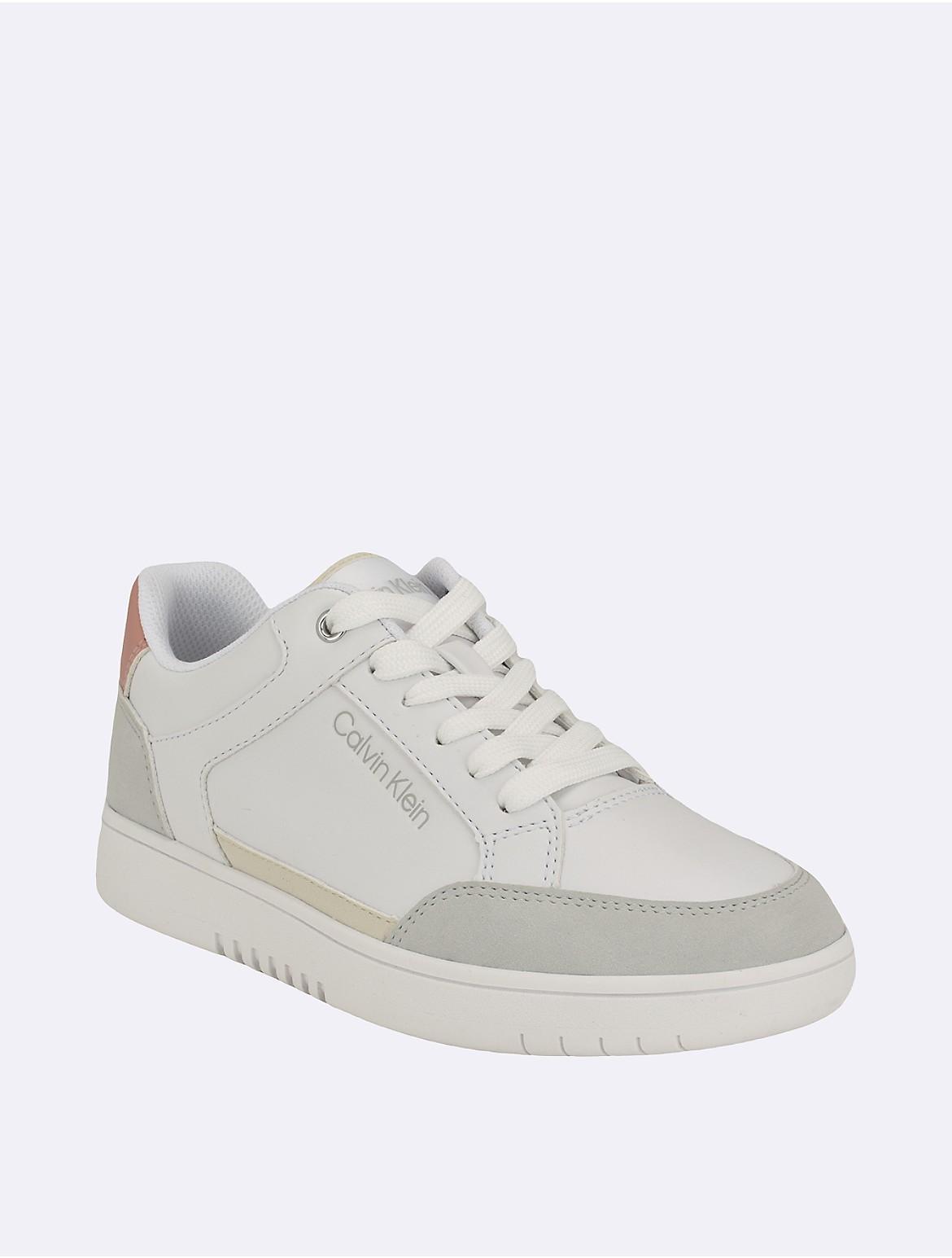 Calvin Klein Womens Womens Hylana Sneaker - White - 9.5 Product Image