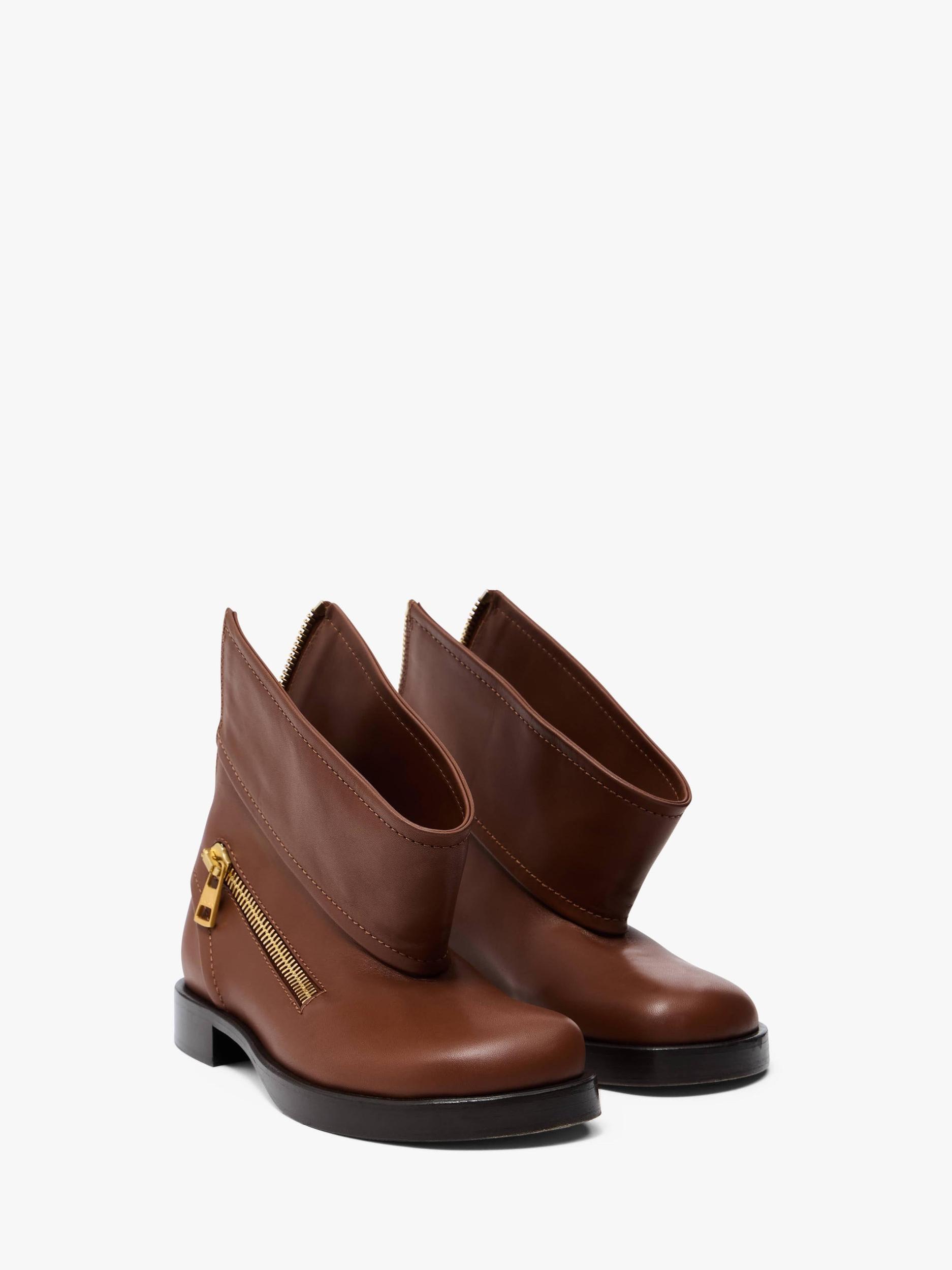 BIKER BOOT - LEATHER ANKLE BOOT Product Image