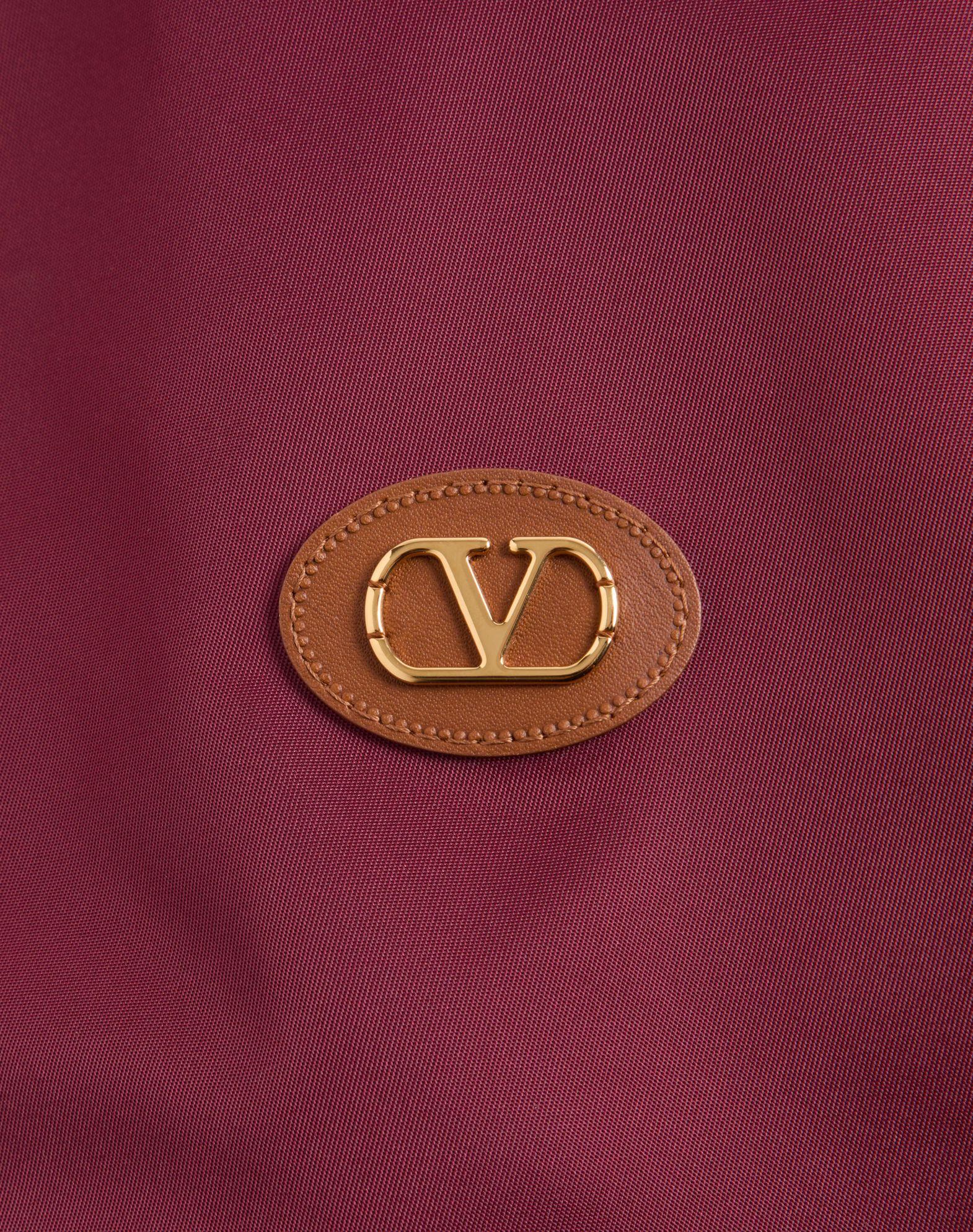 Nylon Blouson With Vlogo Patch Product Image
