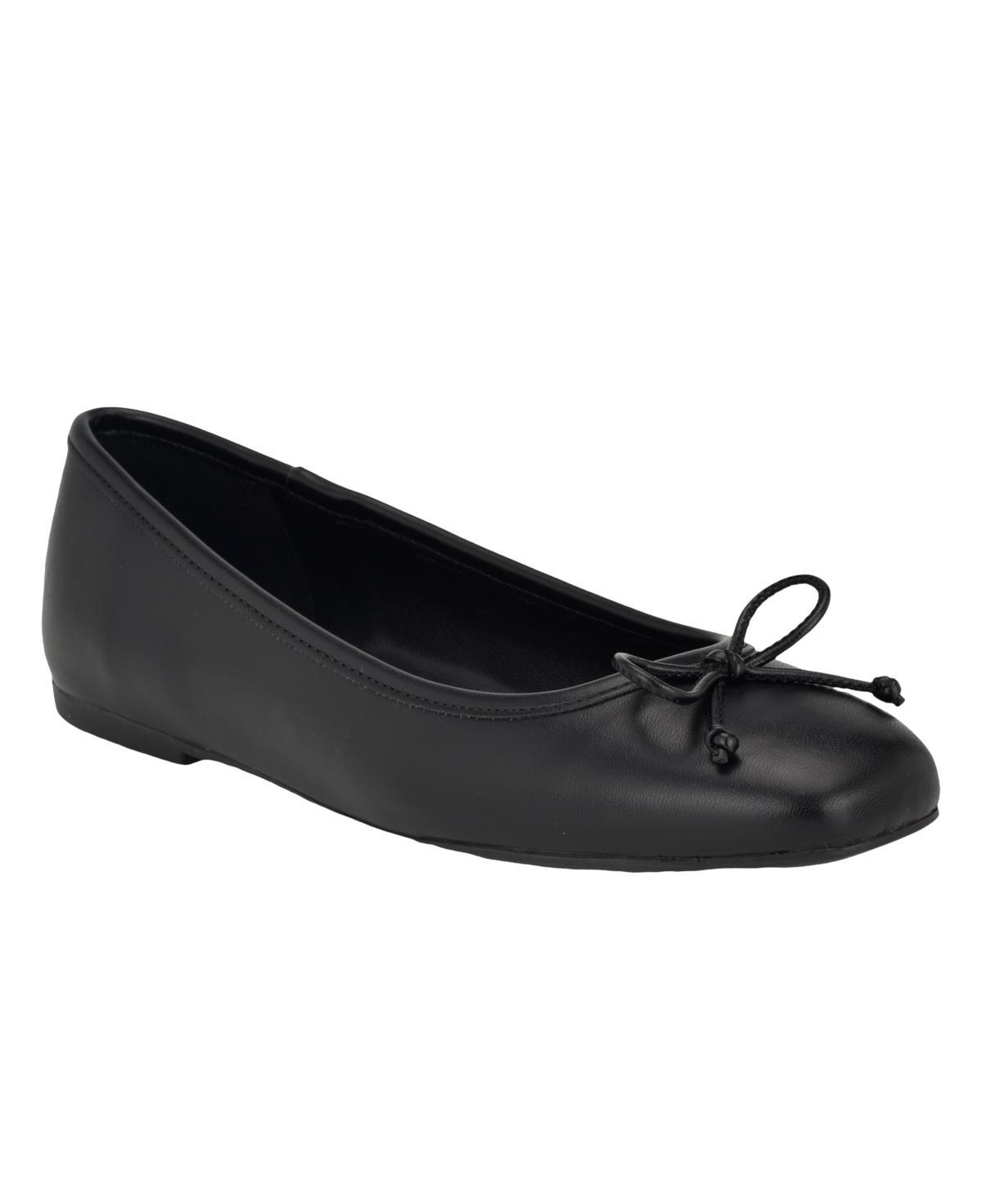 Calvin Klein Womens Bronte Slip-On Square Toe Dress Flats Product Image