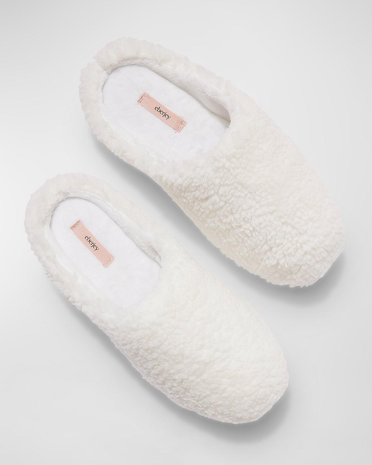 Eberjey Womens Sherpa Faux Fur Slippers Product Image