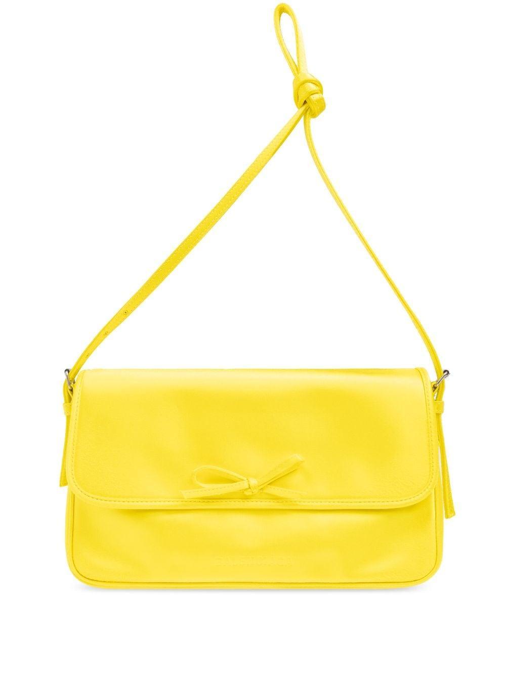 Leopolda Pochette Bag In Yellow Product Image