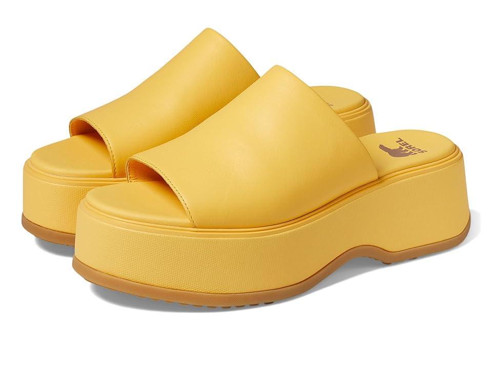 Dayspring Leather Platform Slide Sandals Product Image