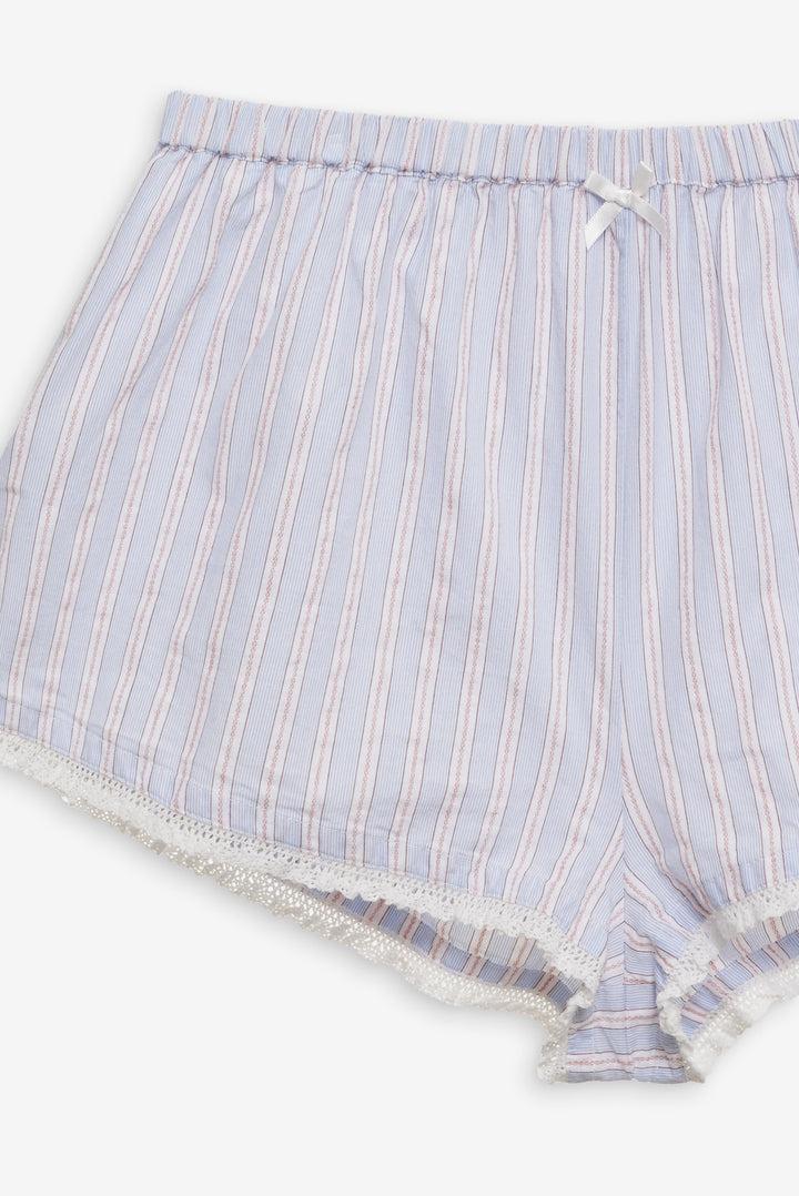 Lakeside Stripe Short — Blue Product Image