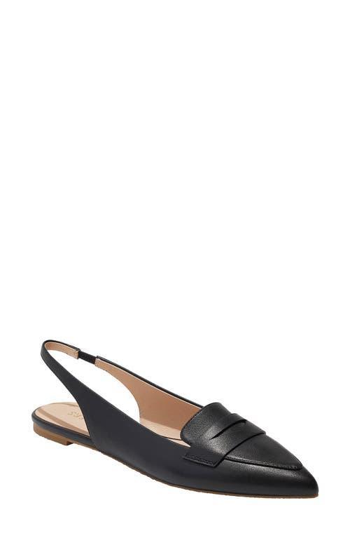 Jack Rogers Pennie Sling Back Ballet Leather Flats Product Image