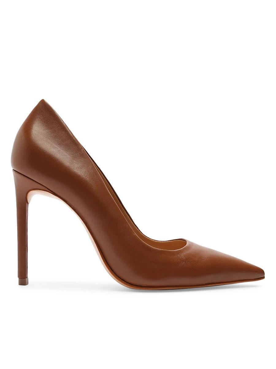 Womens Lou 100MM Leather Stiletto Pumps Product Image