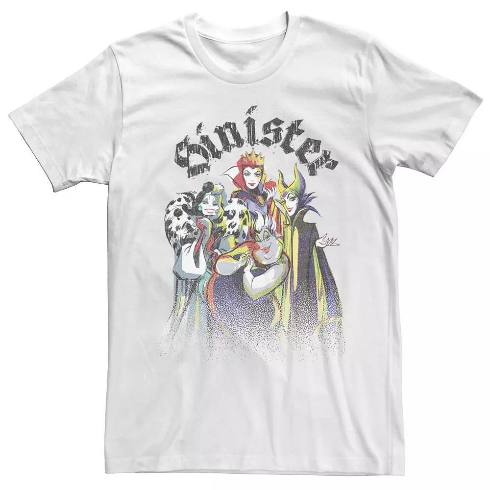 Men's Disney Villains Sinister Group Tee,  Product Image