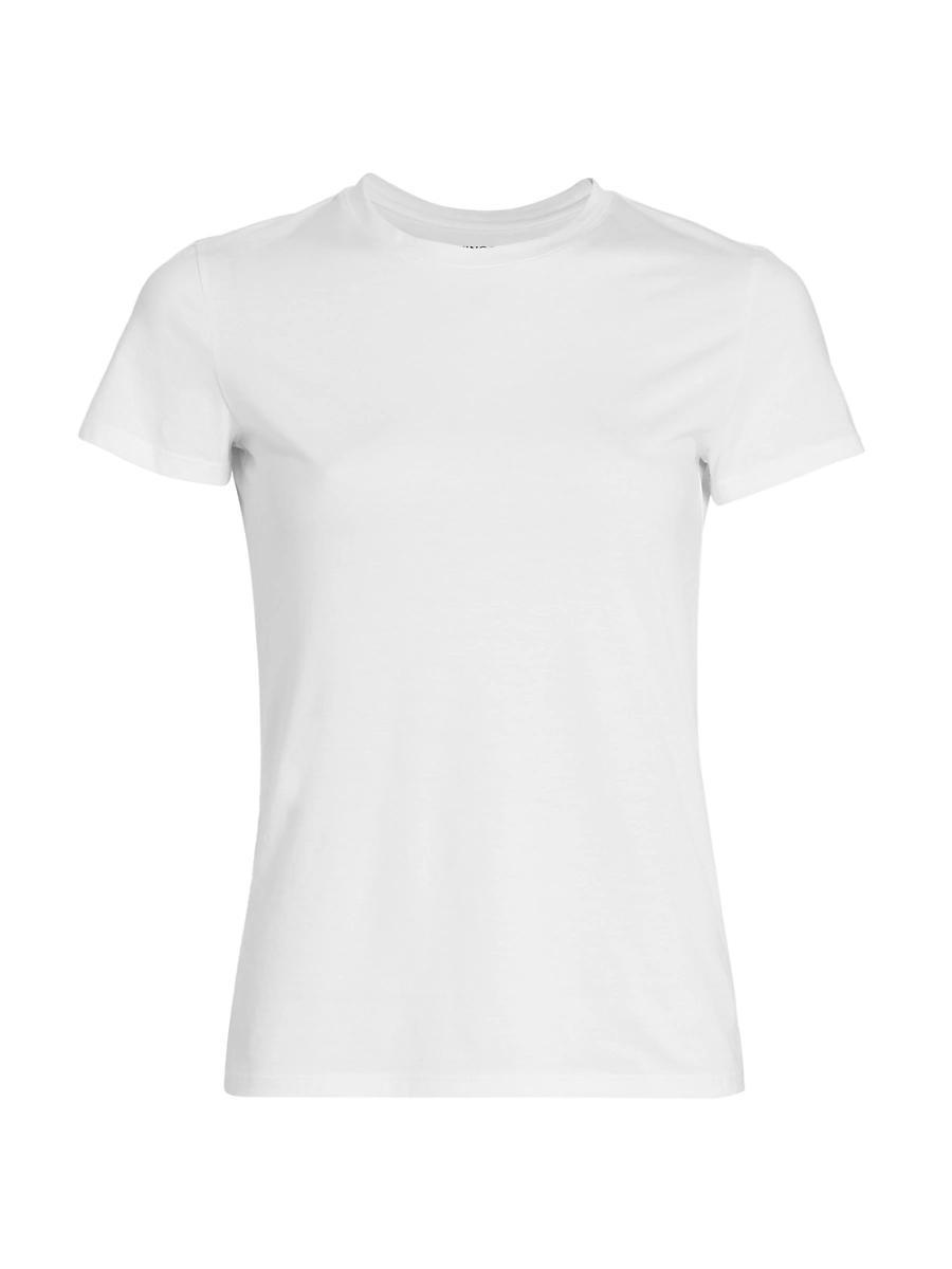 Womens Cotton Crewneck T-Shirt Product Image