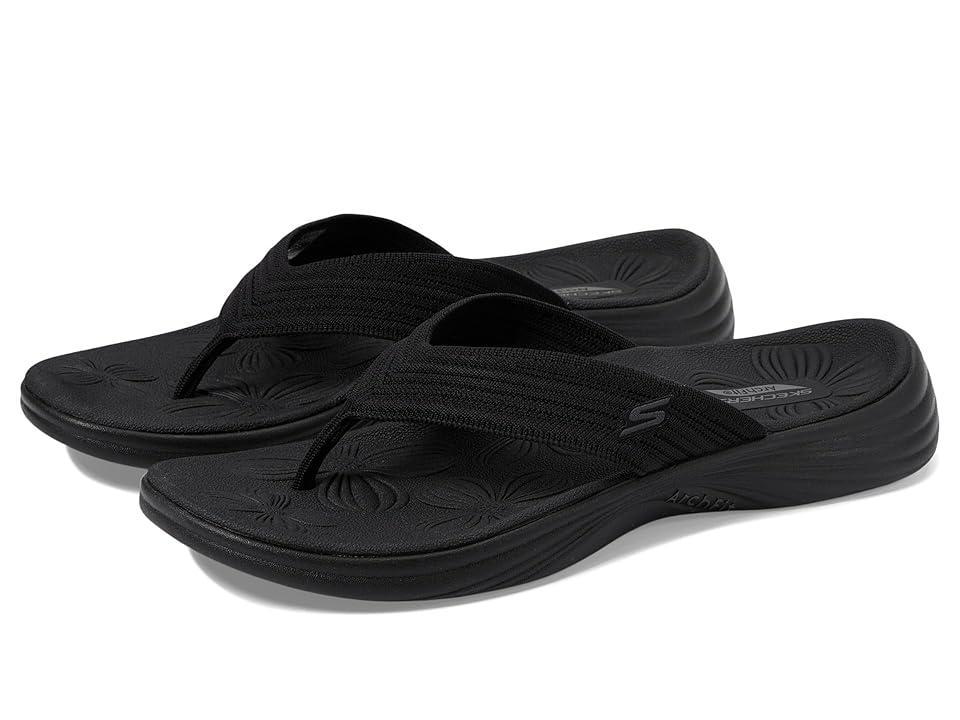 SKECHERS Performance Arch Fit Radiance - Lure Black) Women's Sandals Product Image