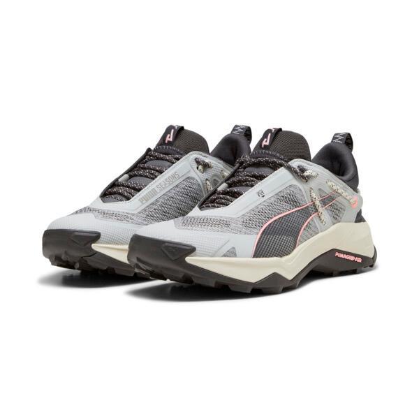 PUMA SEASONS Explore NITROâ¢ Women's Hiking Shoes in Ash Grey/Alpine Snow/Koral Ice Product Image